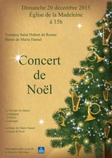 123 concert noel 2015